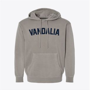 Vandalia Missouri Classic Curve Pigment-Dyed Hoodie