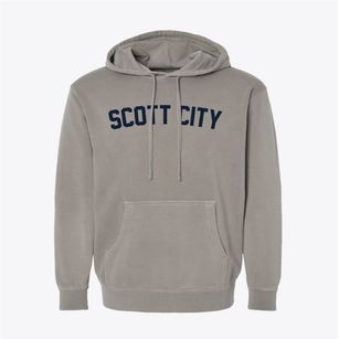 Scott City Kansas Classic Curve Pigment-Dyed Hoodie
