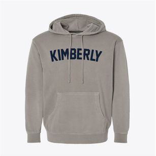 Kimberly Idaho Classic Curve Pigment-Dyed Hoodie