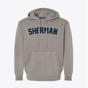 Sherman Texas Classic Curve Pigment-Dyed Hoodie