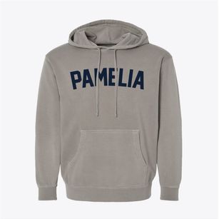 Pamelia New York Classic Curve Pigment-Dyed Hoodie