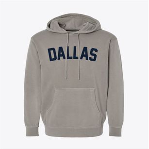 Dallas Pennsylvania Classic Curve Pigment-Dyed Hoodie