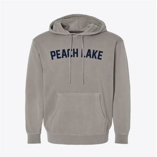 Peach Lake New York Classic Curve Pigment-Dyed Hoodie