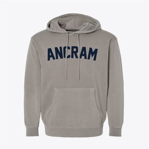 Ancram New York Classic Curve Pigment-Dyed Hoodie