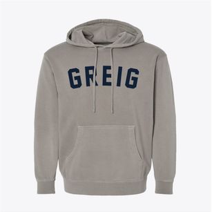 Greig New York Classic Curve Pigment-Dyed Hoodie