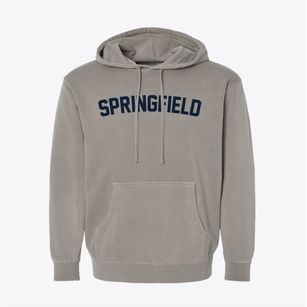 Springfield Illinois Classic Curve Pigment-Dyed Hoodie