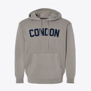 Condon Oregon Classic Curve Pigment-Dyed Hoodie
