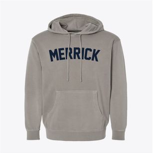 Merrick New York Classic Curve Pigment-Dyed Hoodie