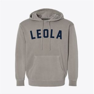 Leola South Dakota Classic Curve Pigment-Dyed Hoodie