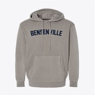 Bensenville Illinois Classic Curve Pigment-Dyed Hoodie