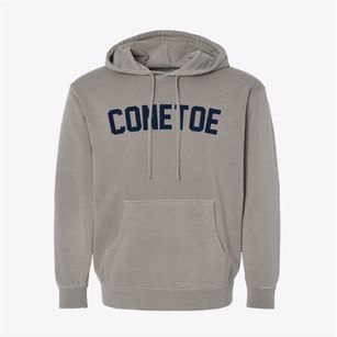 Conetoe North Carolina Classic Curve Pigment-Dyed Hoodie