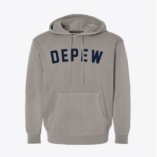 Depew New York Classic Curve Pigment-Dyed Hoodie