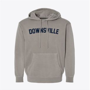 Downsville Wisconsin Classic Curve Pigment-Dyed Hoodie