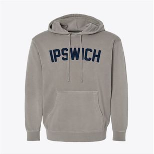 Ipswich Massachusetts Classic Curve Pigment-Dyed Hoodie