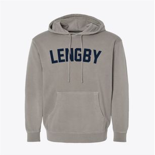 Lengby Minnesota Classic Curve Pigment-Dyed Hoodie