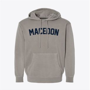Macedon New York Classic Curve Pigment-Dyed Hoodie