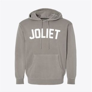 Joliet Illinois Classic Curve Pigment-Dyed Hoodie