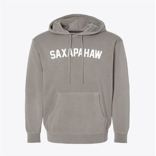 Saxapahaw North Carolina Classic Curve Pigment-Dyed Hoodie