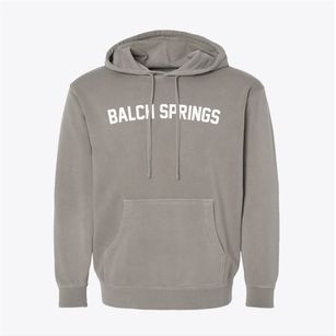 Balch Springs Texas Classic Curve Pigment-Dyed Hoodie