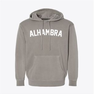 Alhambra Illinois Classic Curve Pigment-Dyed Hoodie