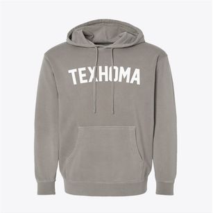 Texhoma Texas Classic Curve Pigment-Dyed Hoodie