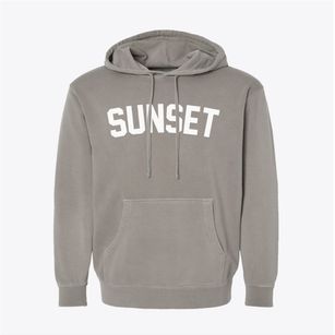 Sunset Arkansas Classic Curve Pigment-Dyed Hoodie