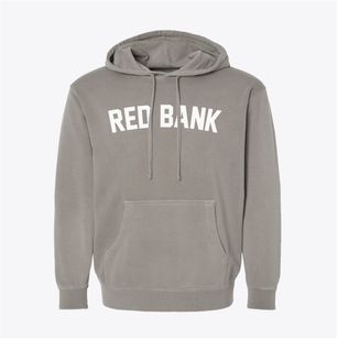 Red Bank New Jersey Classic Curve Pigment-Dyed Hoodie