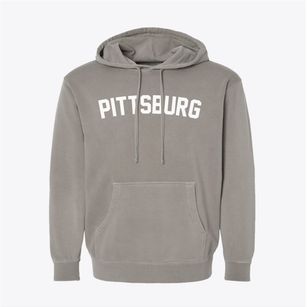 Pittsburg California Classic Curve Pigment-Dyed Hoodie