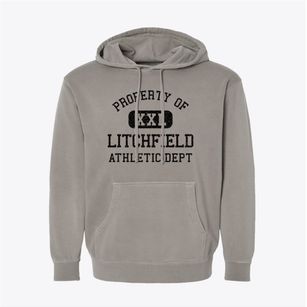 Litchfield Illinois Athletic Dept Pigment-Dyed Hoodie