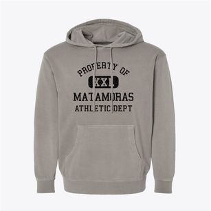 Matamoras Ohio Athletic Dept Pigment-Dyed Hoodie