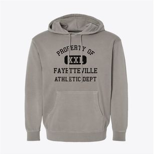 Fayetteville Texas Athletic Dept Pigment-Dyed Hoodie