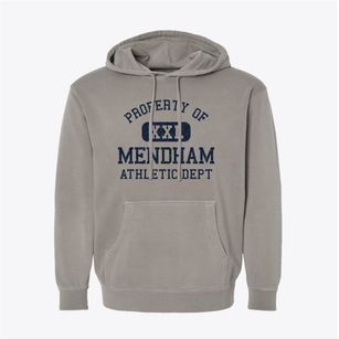 Mendham New Jersey Athletic Dept Pigment-Dyed Hoodie