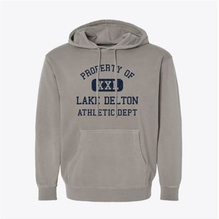 Lake Delton Wisconsin Athletic Dept Pigment-Dyed Hoodie