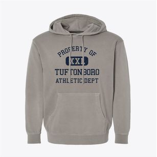 Tuftonboro New Hampshire Athletic Dept Pigment-Dyed Hoodie