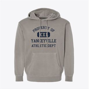 Yanceyville North Carolina Athletic Dept Pigment-Dyed Hoodie