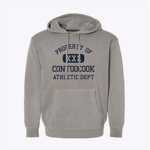 Contoocook New Hampshire Athletic Dept Pigment-Dyed Hoodie