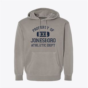 Jonesboro Illinois Athletic Dept Pigment-Dyed Hoodie