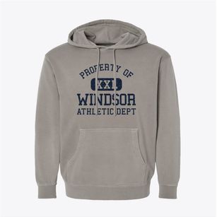 Windsor Massachusetts Athletic Dept Pigment-Dyed Hoodie
