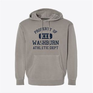 Washburn Missouri Athletic Dept Pigment-Dyed Hoodie