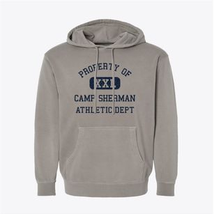 Camp Sherman Oregon Athletic Dept Pigment-Dyed Hoodie