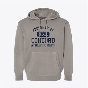 Concord Illinois Athletic Dept Pigment-Dyed Hoodie