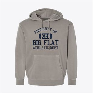 Big Flat Arkansas Athletic Dept Pigment-Dyed Hoodie