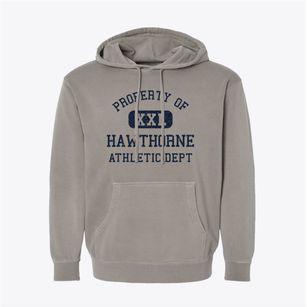 Hawthorne California Athletic Dept Pigment-Dyed Hoodie