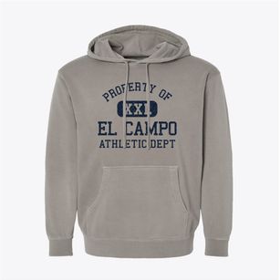 El Campo Texas Athletic Dept Pigment-Dyed Hoodie