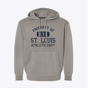 St. Louis Michigan Athletic Dept Pigment-Dyed Hoodie