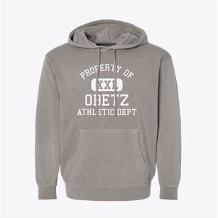 Obetz Ohio Athletic Dept Pigment-Dyed Hoodie