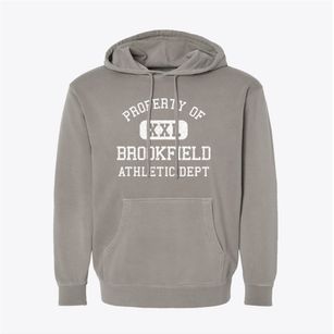 Brookfield Illinois Athletic Dept Pigment-Dyed Hoodie