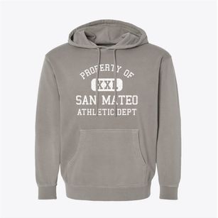 San Mateo California Athletic Dept Pigment-Dyed Hoodie