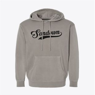Sandown New Hampshire Vintage Team Pigment-Dyed Hoodie