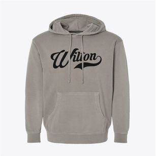 Wilton Iowa Vintage Team Pigment-Dyed Hoodie